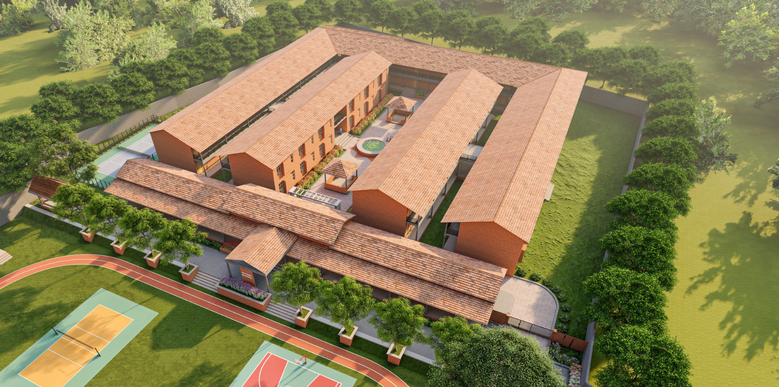 Vvyasa School campus in Bowrampet