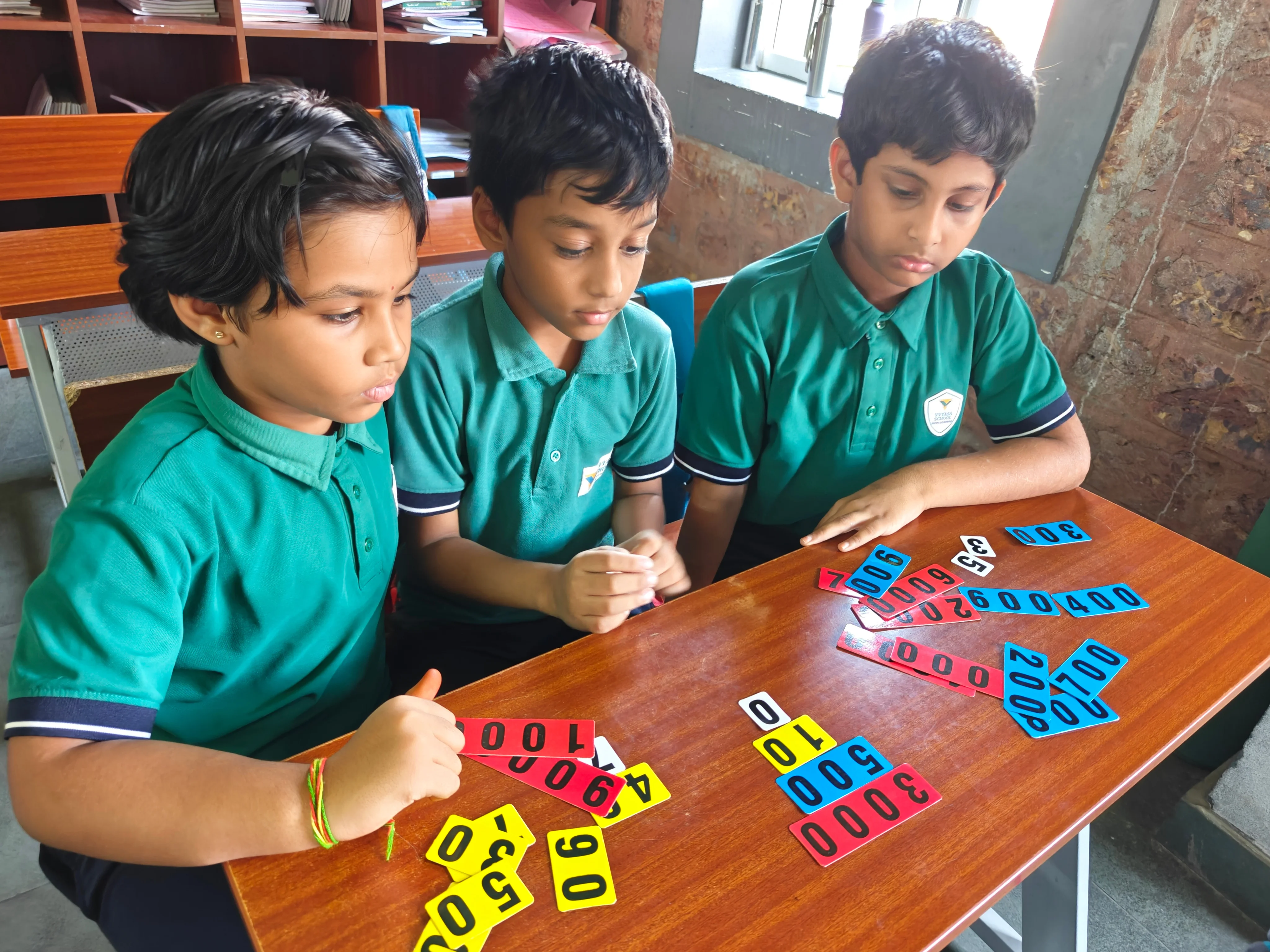 Students in a classroom